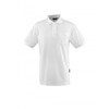 Polo-shirt Borneo Baumwolle/Polyester weiss Grösse M